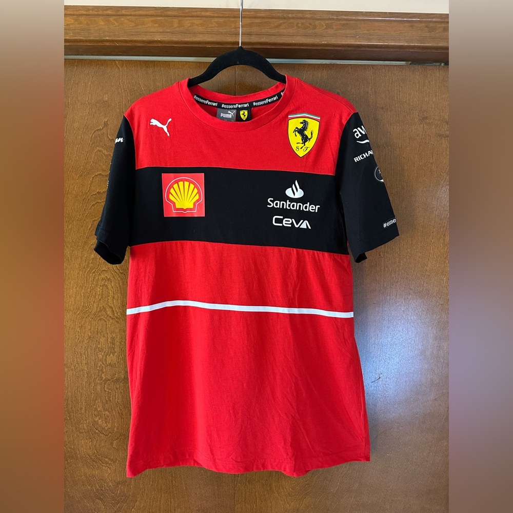 2022 F1 Ferrari Team Leclerc T-Shirt